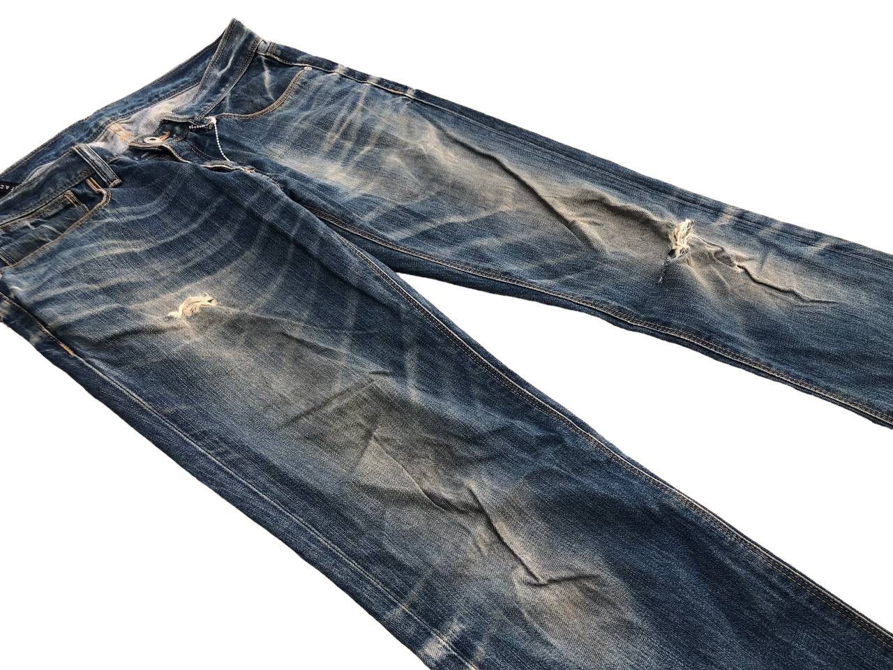 Black Barrett × Neil Barrett BLACK BARRET BY NEIL BARRET DISTRESSED DENIM Size US 32 / EU 48 - 4 Thumbnail