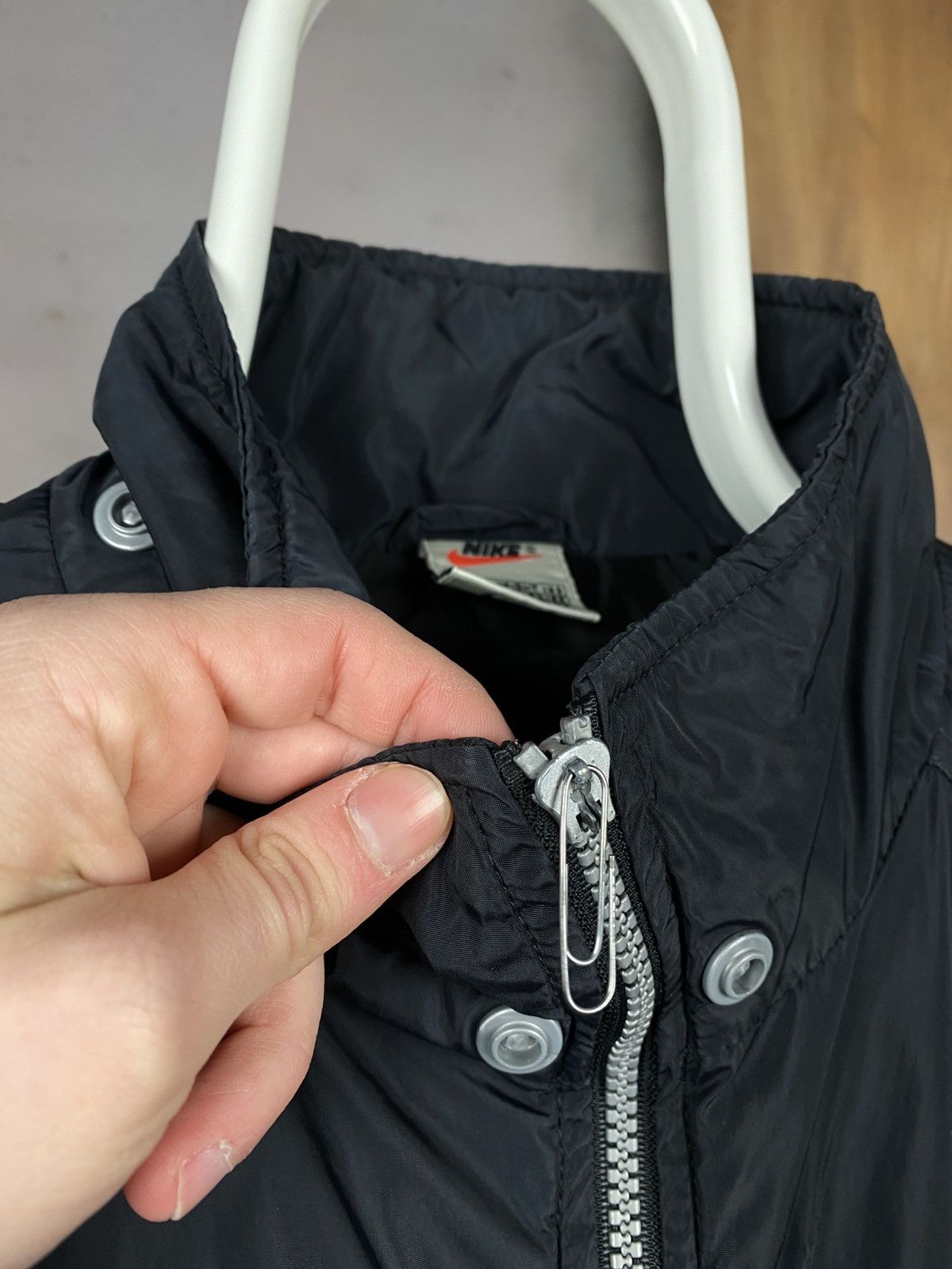 Nike 🧨Vintage 90s Nike Windbreaker Jacket Nylon Comet Logo🧨 Size US L / EU 52-54 / 3 - 16 Thumbnail
