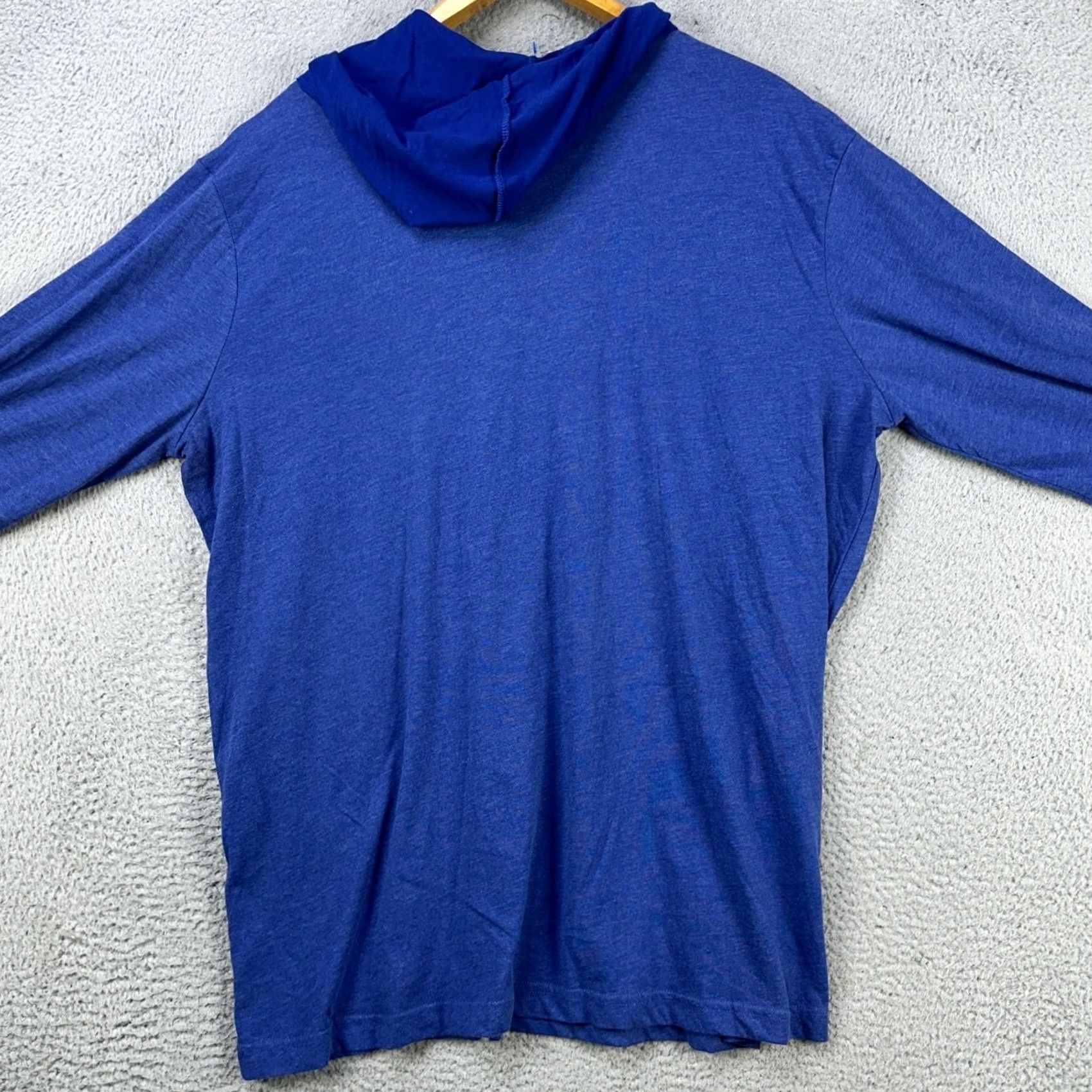 NFL New York Giants Mens Hoodie Sweatshirt 2XL Blue Button Pullover NFL Team Apparel Size US XXL / EU 58 / 5 - 2 Thumbnail