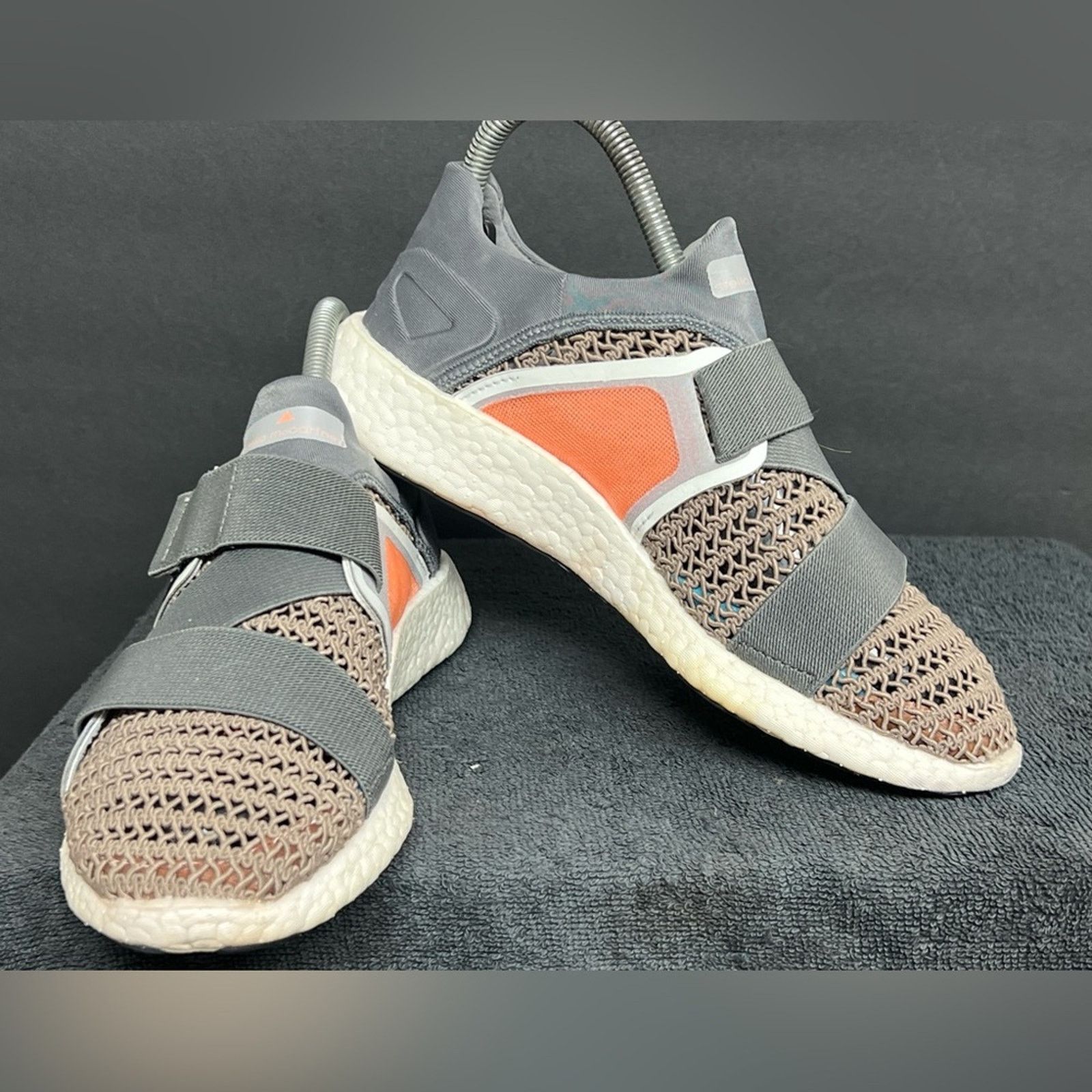 Adidas Adidas Stella McCartney x Pureboost Brown 'Stone Women Nice Size US 6.5 / IT 36.5 - 3 Thumbnail