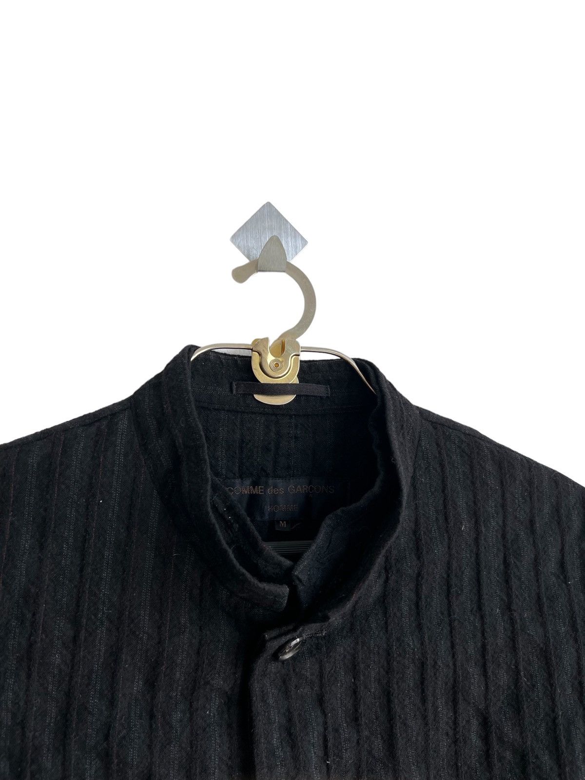 Comme des Garcons AW1998 Comme des Garçons Homme Wool Pinstriped Wool Jacket Size US M / EU 48-50 / 2 - 8 Thumbnail