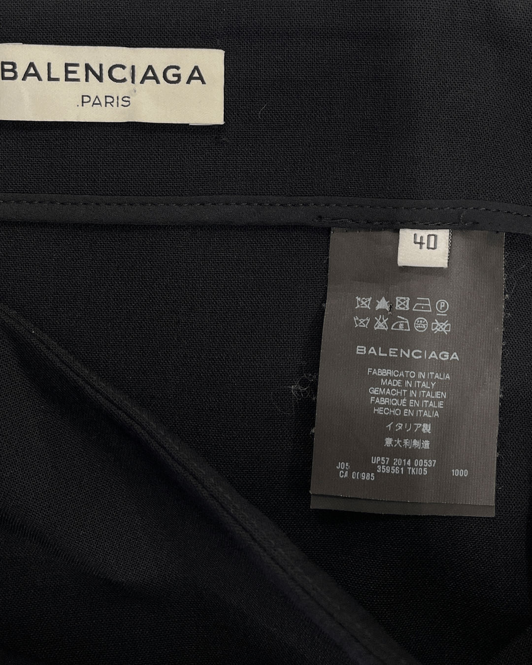 Balenciaga Balenciaga by Alexander Wang Back Pocket Midi Skirt Size 27" / US 4 / IT 40 - 8 Thumbnail