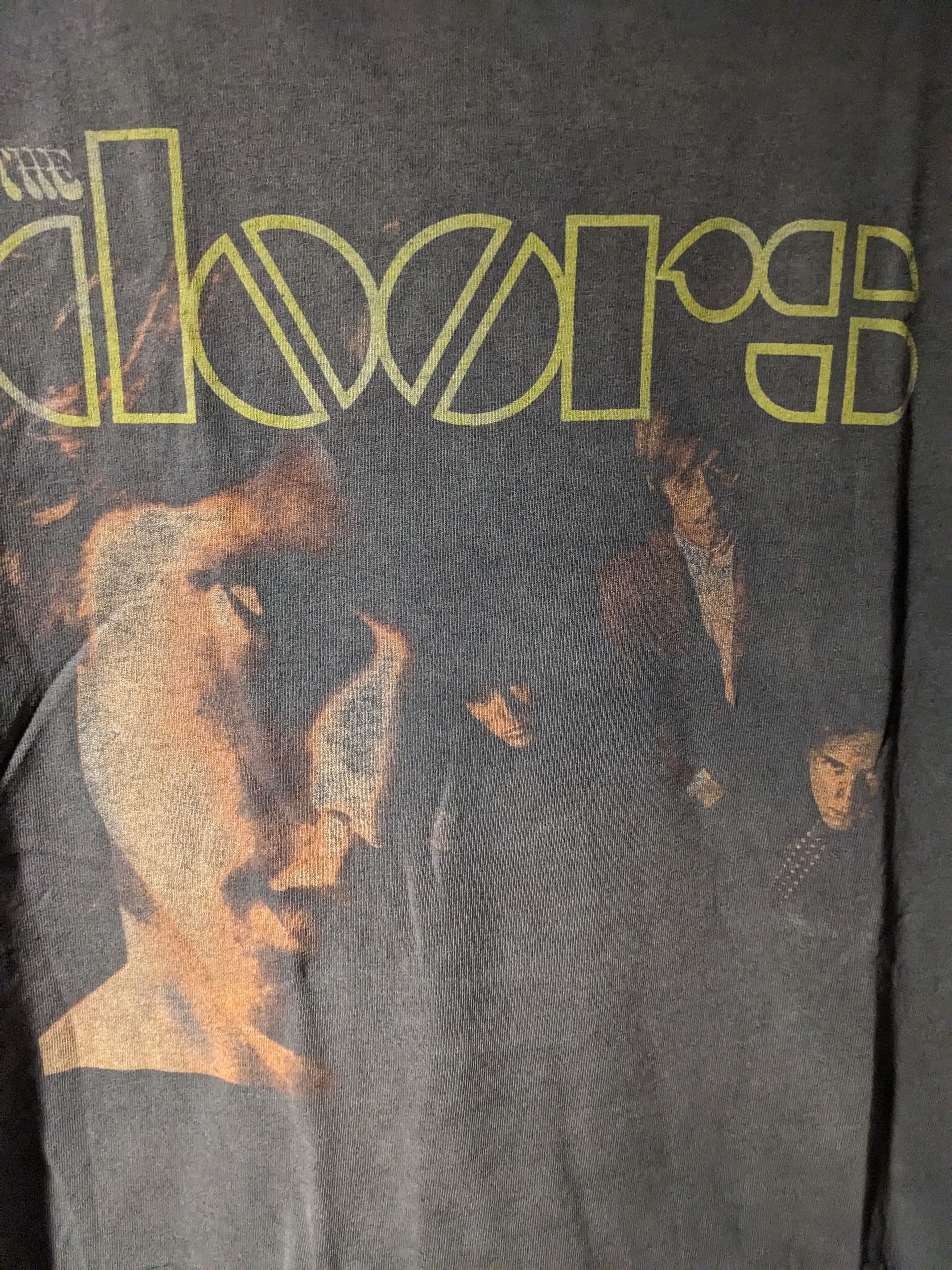 Band Tees × Vintage Vintage Y2K The Doors Jim Morrison Band Tour Medium T-Shirt Size US M / EU 48-50 / 2 - 2 Thumbnail