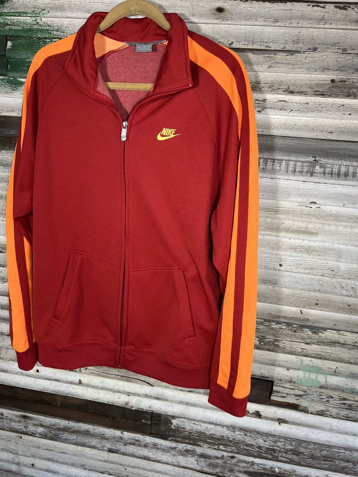 Nike × Vintage Vintage Nike Track Jacket Size US XL / EU 56 / 4 - 3 Thumbnail