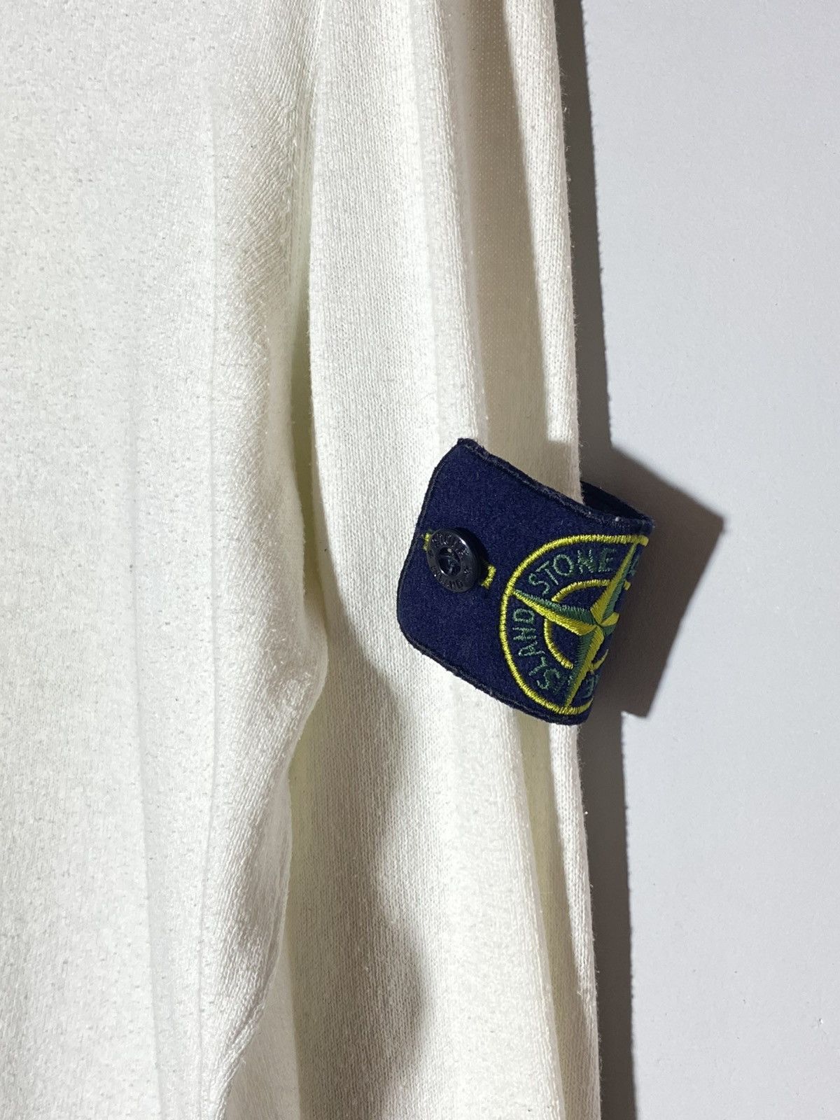 Stone Island Stone Island White Lightweaight Knit Sweater Size US L / EU 52-54 / 3 - 9 Thumbnail
