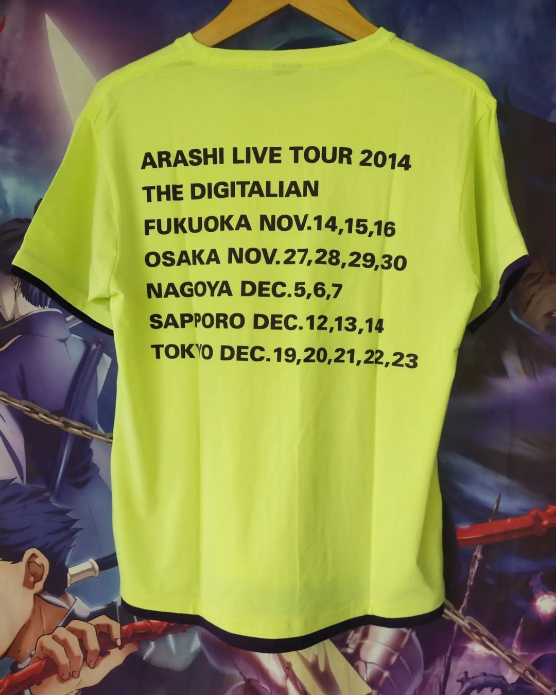 Band Tees × Japanese Brand Arashi Live Tour 2014 The Digitalian Music Tees Size US M / EU 48-50 / 2 - 3 Thumbnail