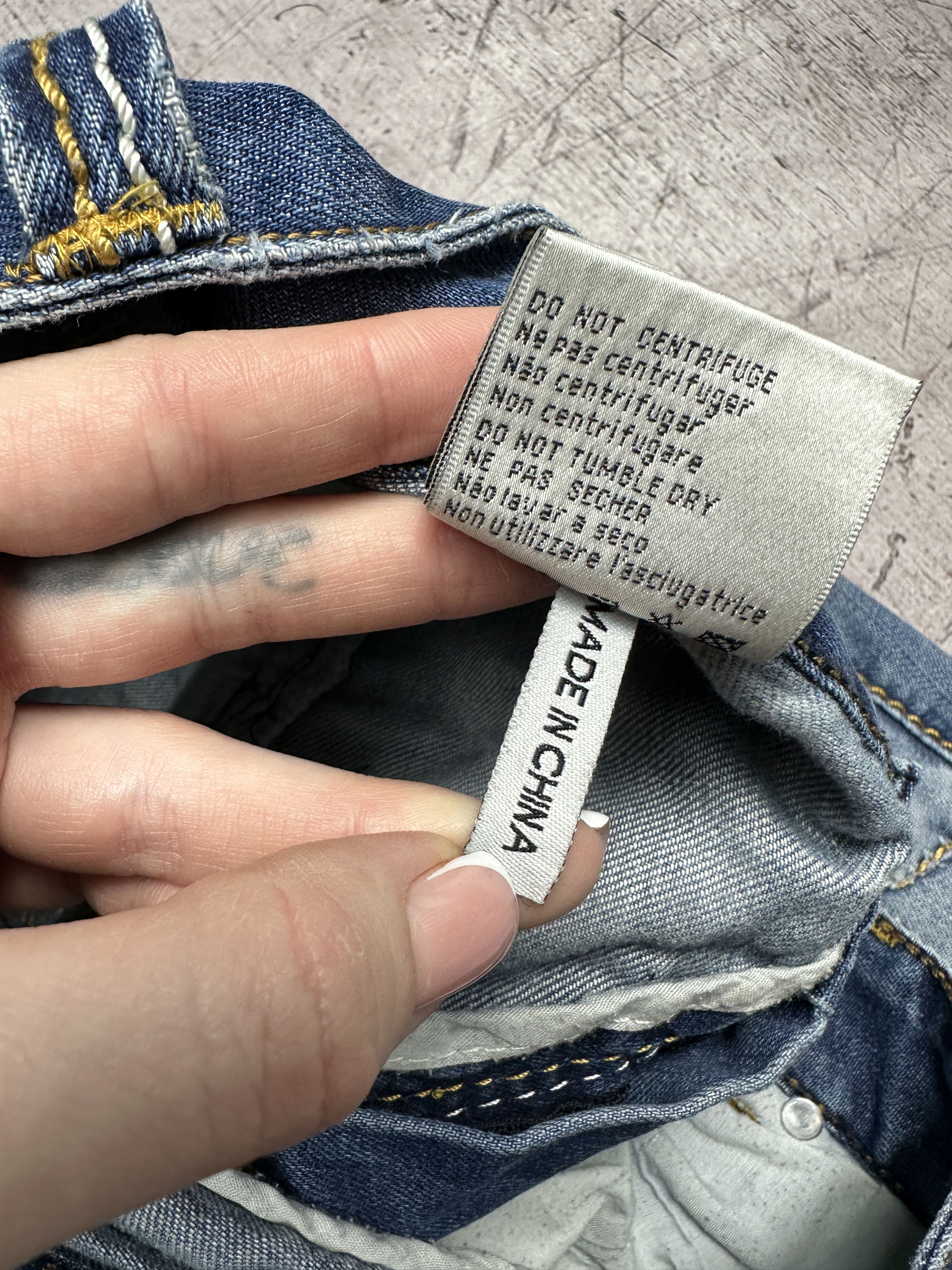 Japanese Brand × Vintage K&M Kosmo Lupo Vintage Mens Denim Pants Jeans Size US 29 - 7 Thumbnail
