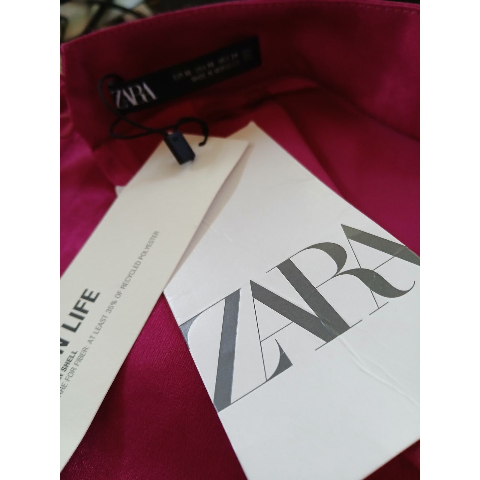 Zara Zara Satin Effect Mock Neck Dress Size: XS - NWT Size XS / US 0-2 / IT 36-38 - 9 Thumbnail