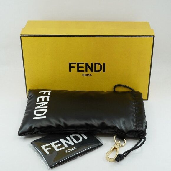 Fendi 🕶️ New Fendi FE40108U 01V Sunglasses - Shiny Black Frame Size ONE SIZE - 10 Thumbnail