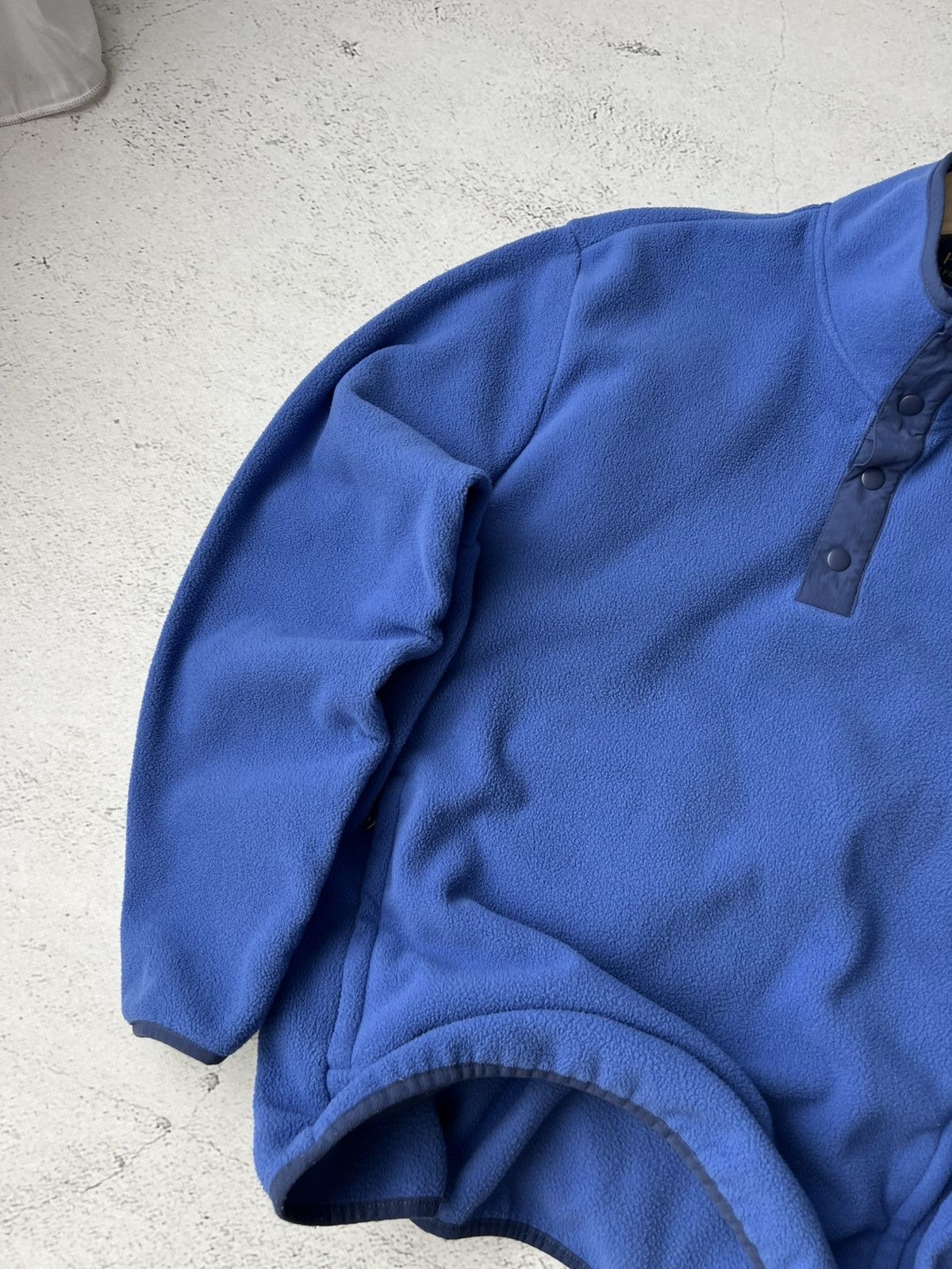 Polo Ralph Lauren 💙 Ralph Lauren Blue Fleece Pullover Pockets M Rare Size US M / EU 48-50 / 2 - 5 Thumbnail