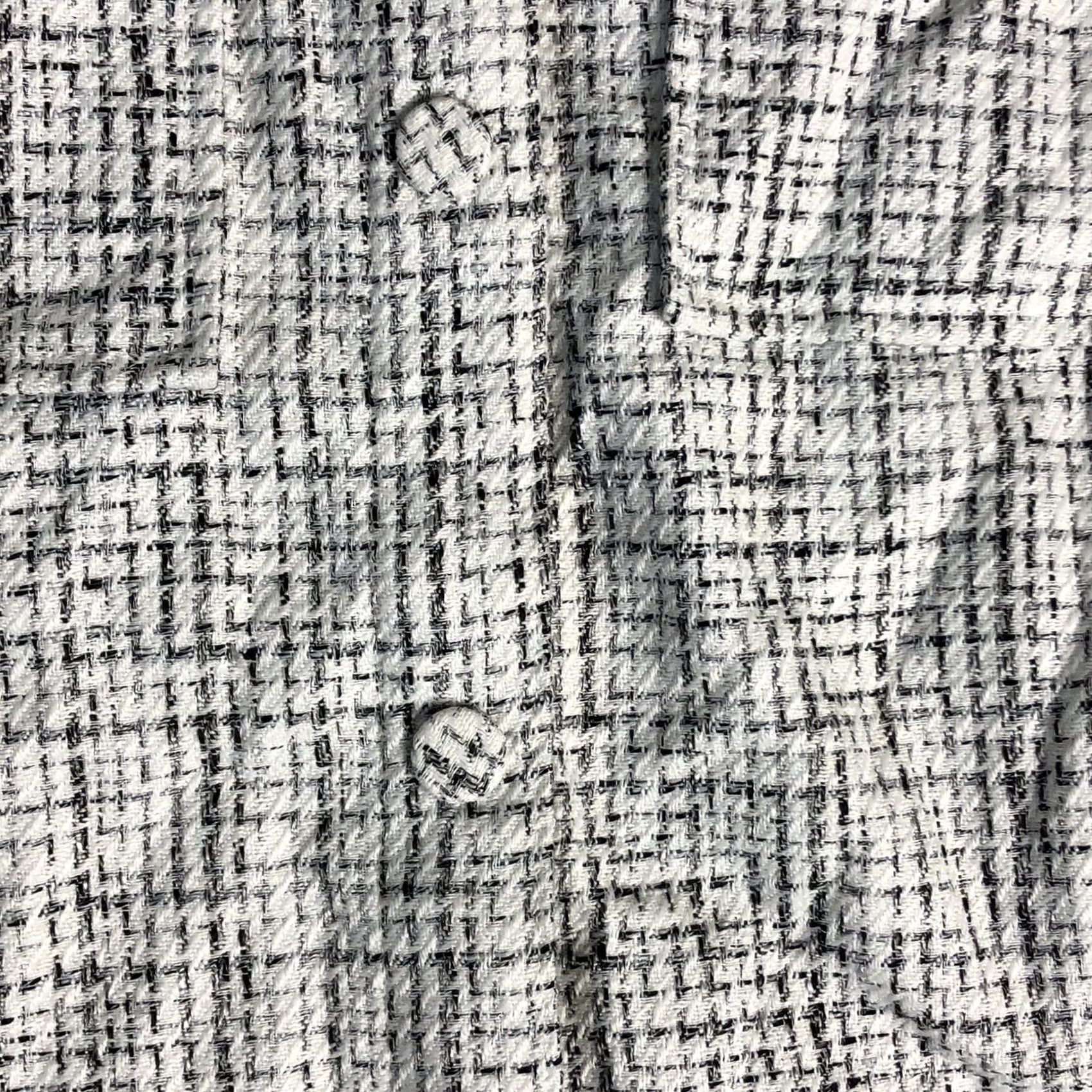 H&M H&M Knit Sweater Jacket Snap Button Long Sleeve White Mens Sweatshirt M15 Size US S / EU 44-46 / 1 - 4 Thumbnail
