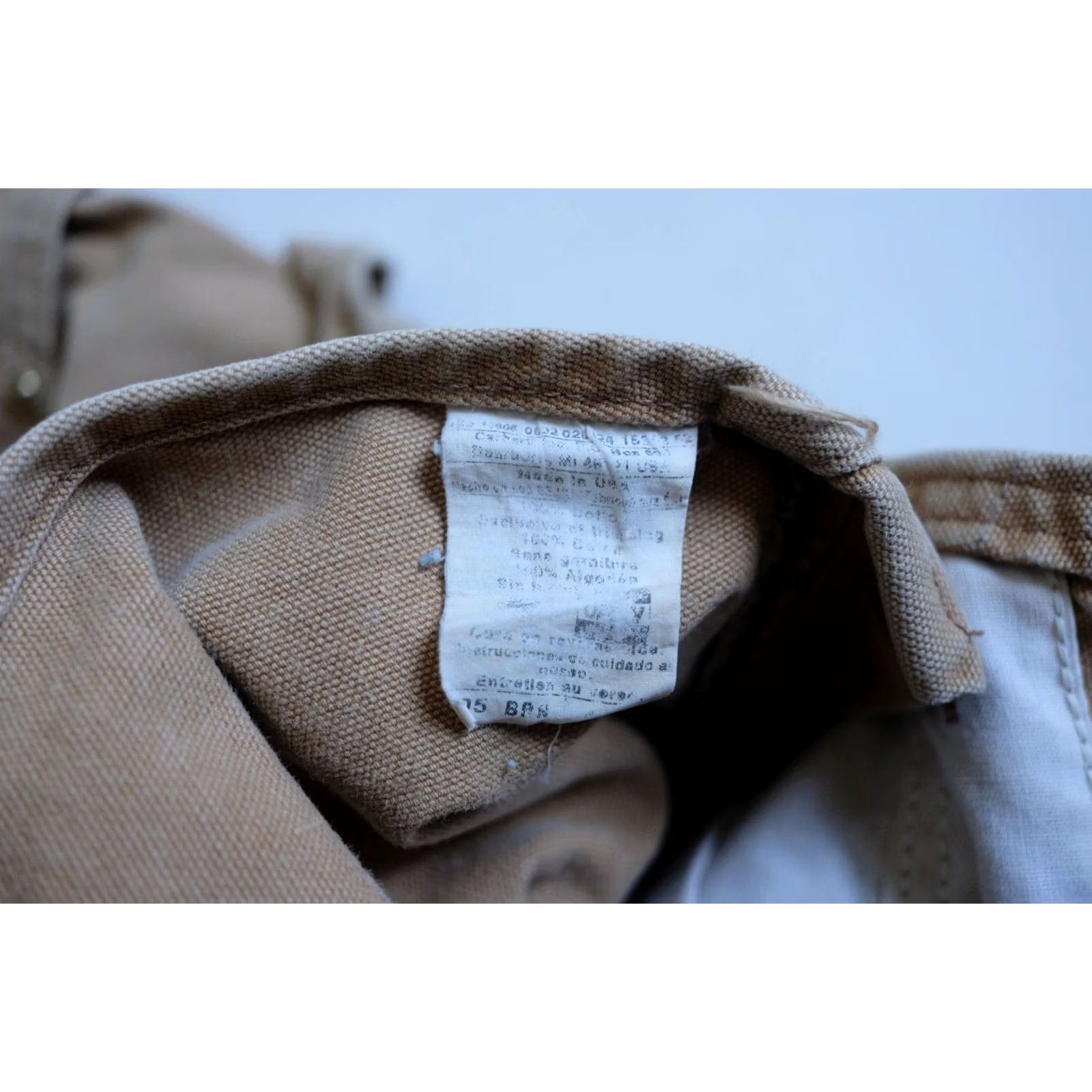Carhartt VINTAGE Carhartt Jeans 90s USA Made Double Knee Overalls Bib Brown Work 36x30 Mens Jeans Bootcut 5-Pocket Inseam 29" Size US 36 / EU 52 - 7 Thumbnail