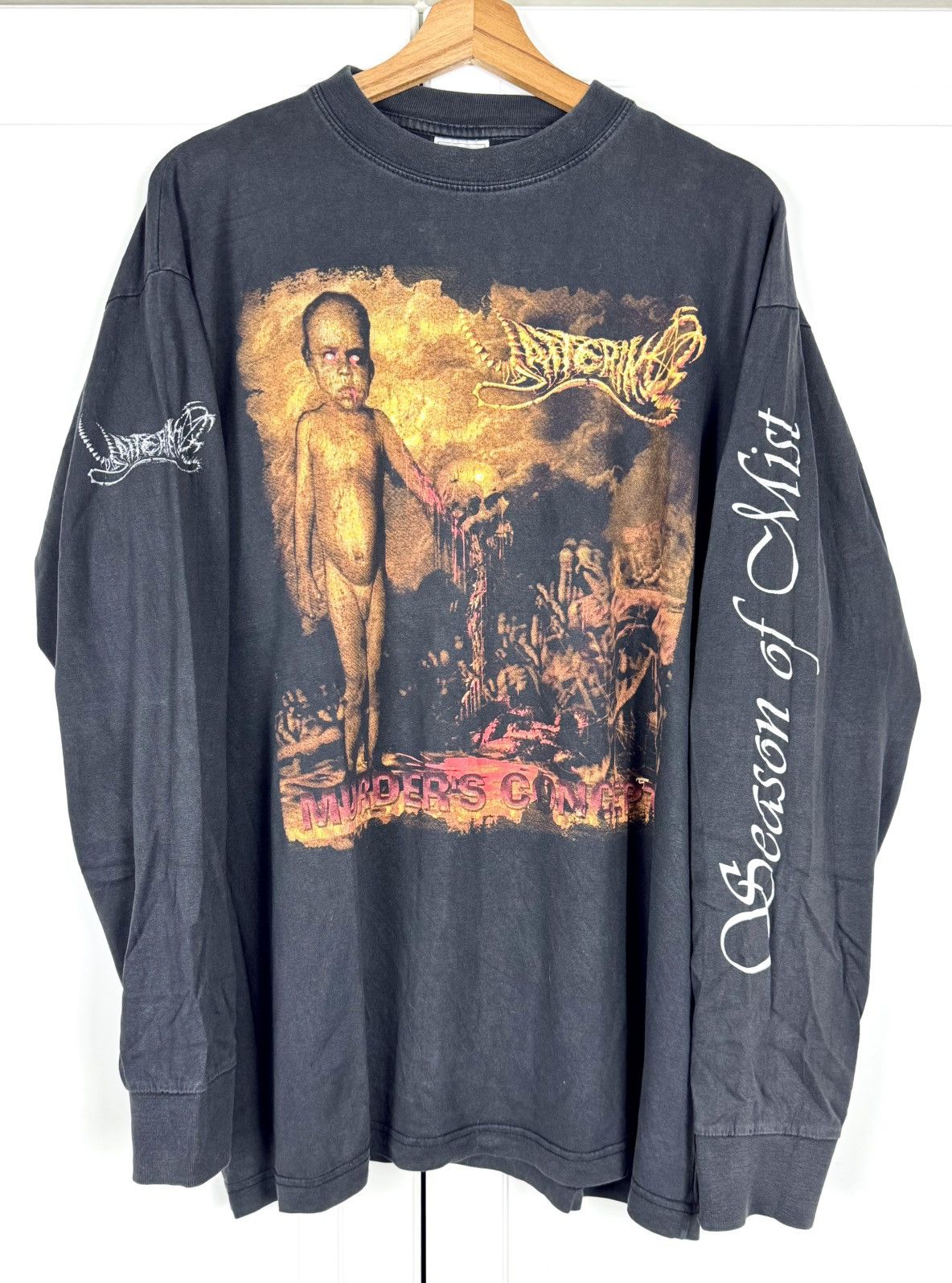 Vintage Yattering Murder's Concept Human's Pain 2000 Official Size US XL / EU 56 / 4 - 1 Thumbnail