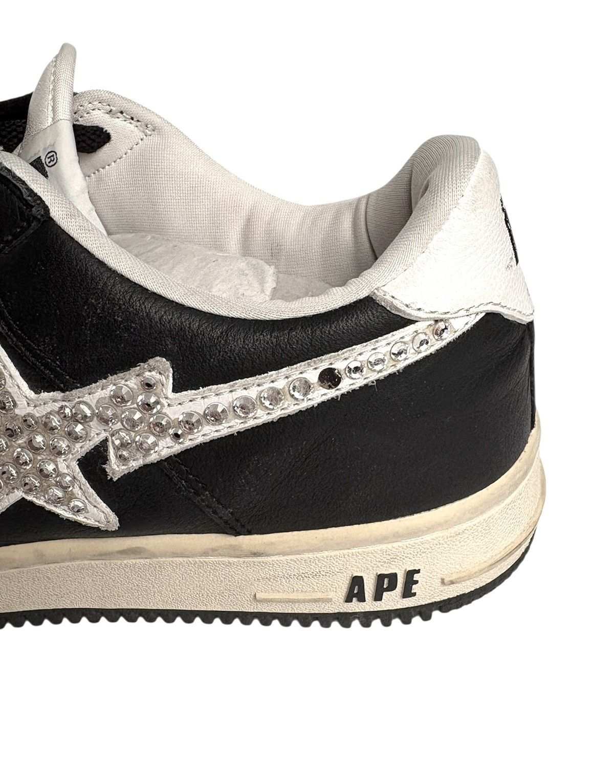 Bape × Swarovski Rare BAPE Bapesta Swarovski Crystal Stars Size US 10 / EU 43 - 12 Thumbnail