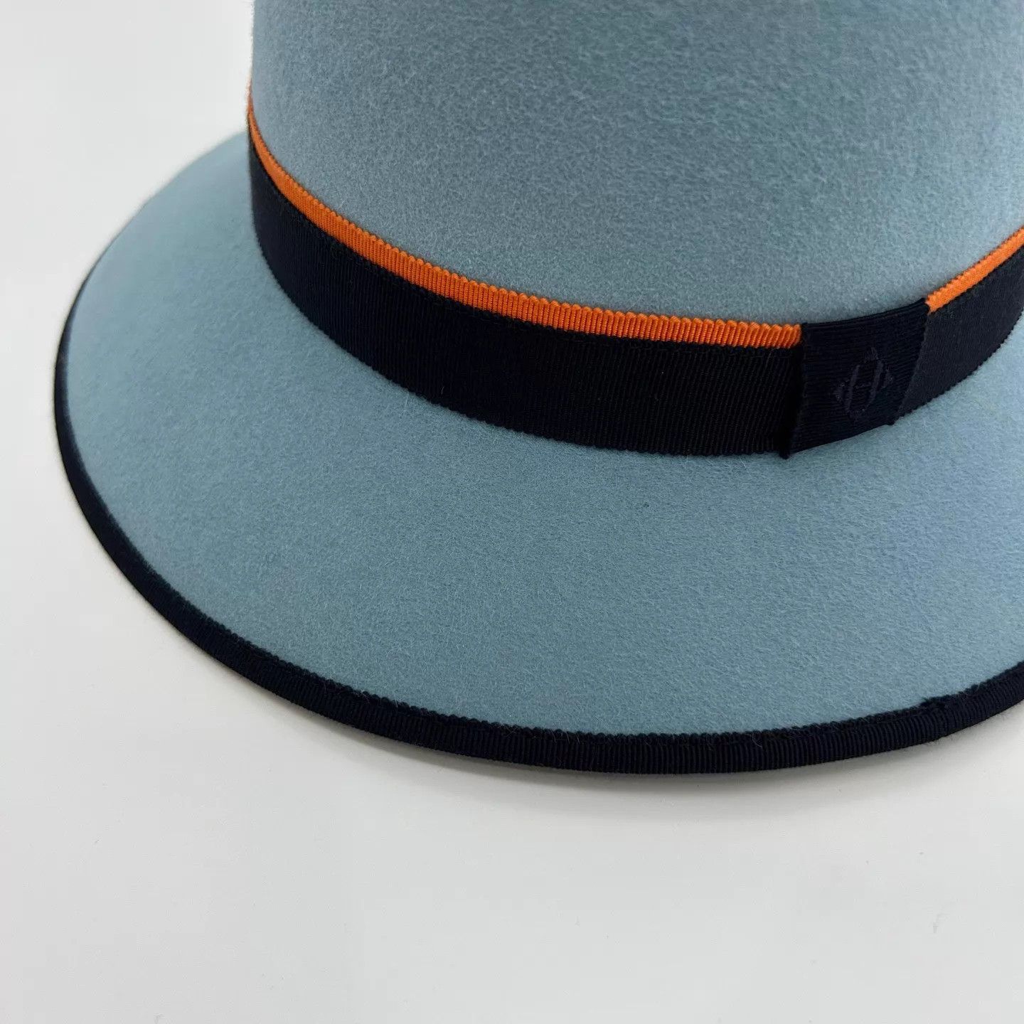 Hermes Hermes Wool Fedora Classic Blue Size 56 Size ONE SIZE - 3 Thumbnail