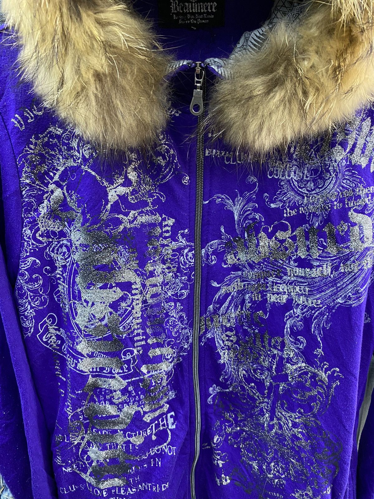 Beauty Beast × If Six Was Nine × Japanese Brand Fur hoodie poem beaumere japan Size US M / EU 48-50 / 2 - 11 Thumbnail