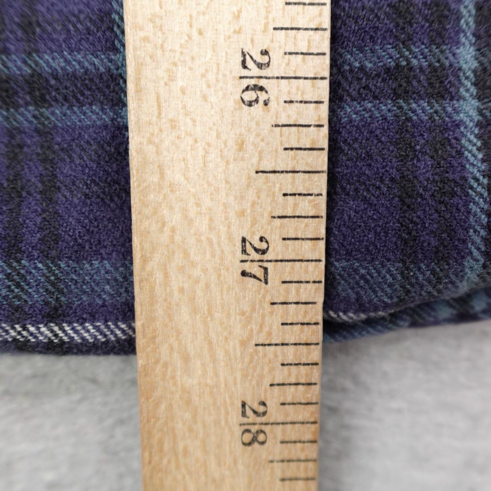 Vintage Woolrich Shirt Mens Medium Blue Plaid Flannel Button Up Work Outdoors Utility Shirt Size US M / EU 48-50 / 2 - 7 Thumbnail