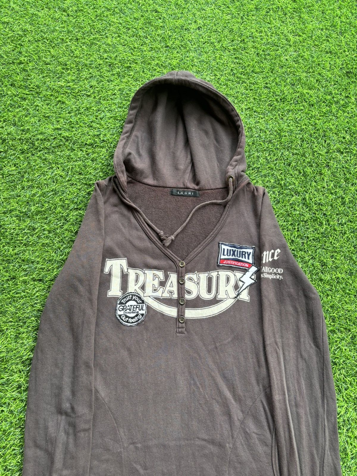 Hysteric Glamour Y2k Ingni Ifsixwasnine Punk Style Hoodie Size M / US 6-8 / IT 42-44 - 7 Thumbnail