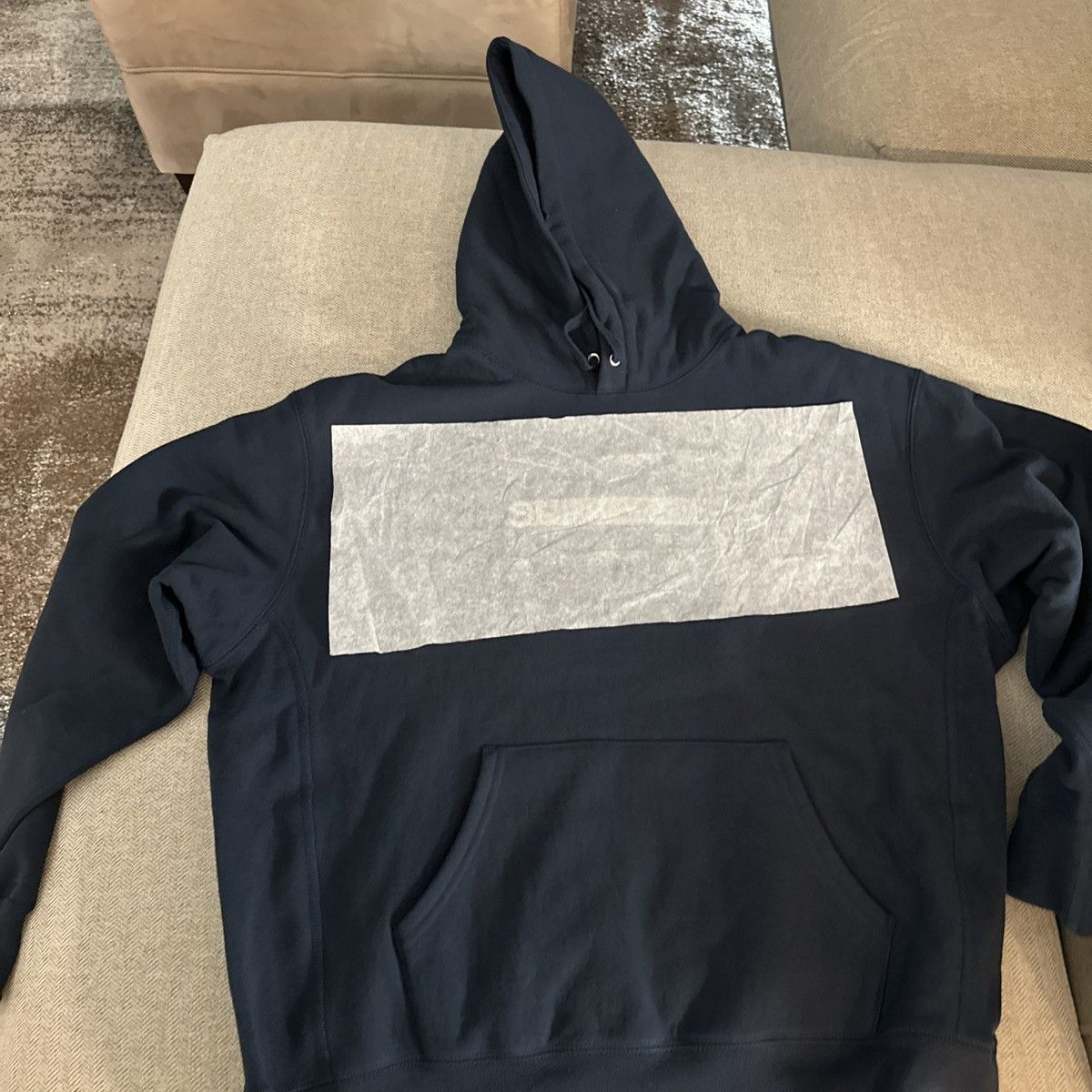 Supreme × Swarovski Supreme x Swarovski Motion Hooded NAVY Size M Size US M / EU 48-50 / 2 - 12 Thumbnail