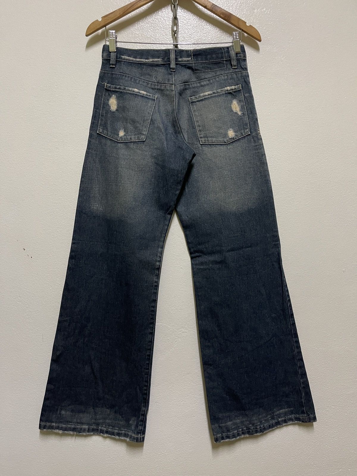 Ksubi Ksubi Wide Leg Vintage Wash Jeans Size 28" / US 6 / IT 42 - 9 Thumbnail