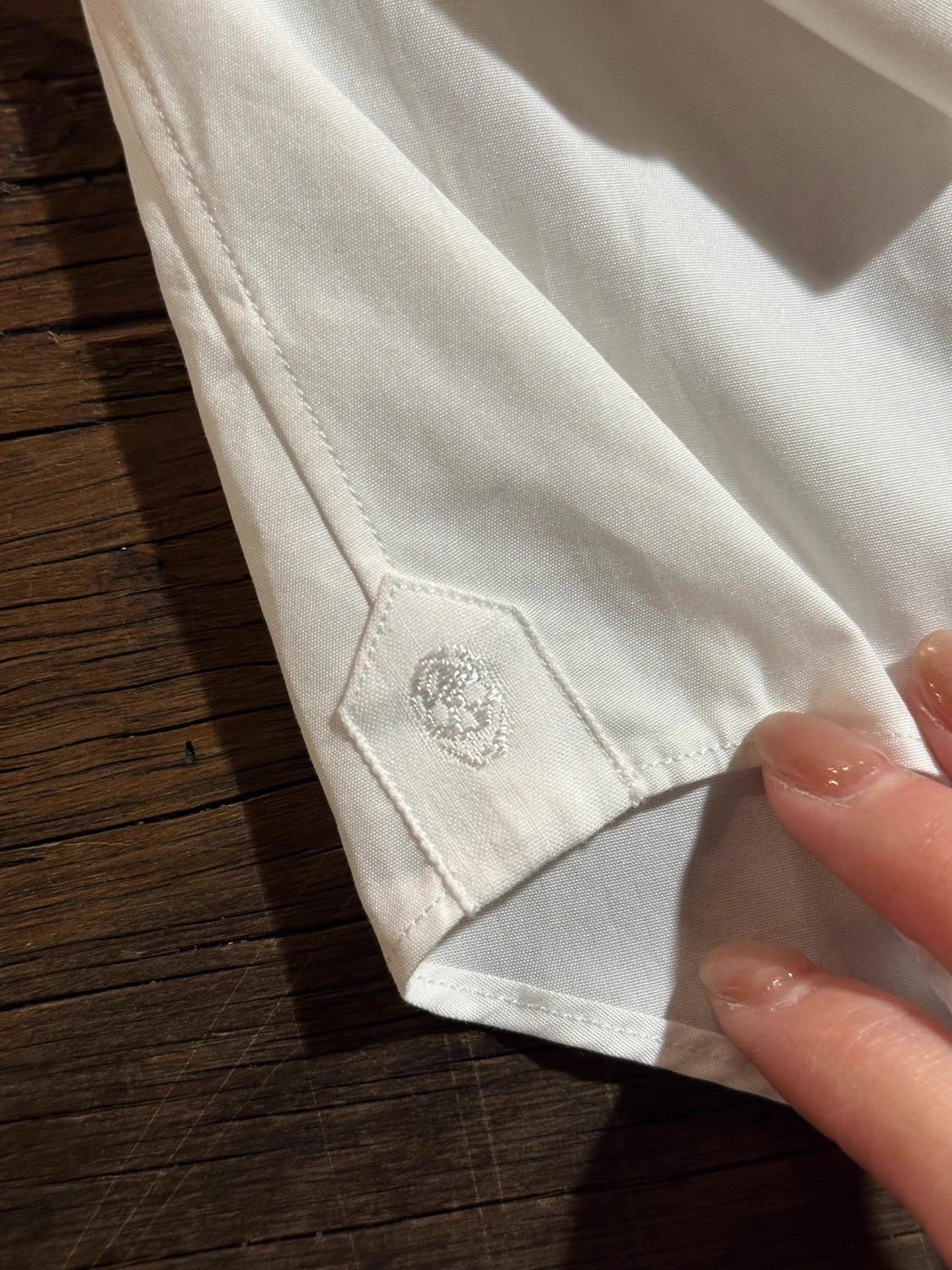Alexander McQueen Alexander McQueen 17SS Floral Embroidered Shirt Ｑ25 Size US M / EU 48-50 / 2 - 4 Thumbnail