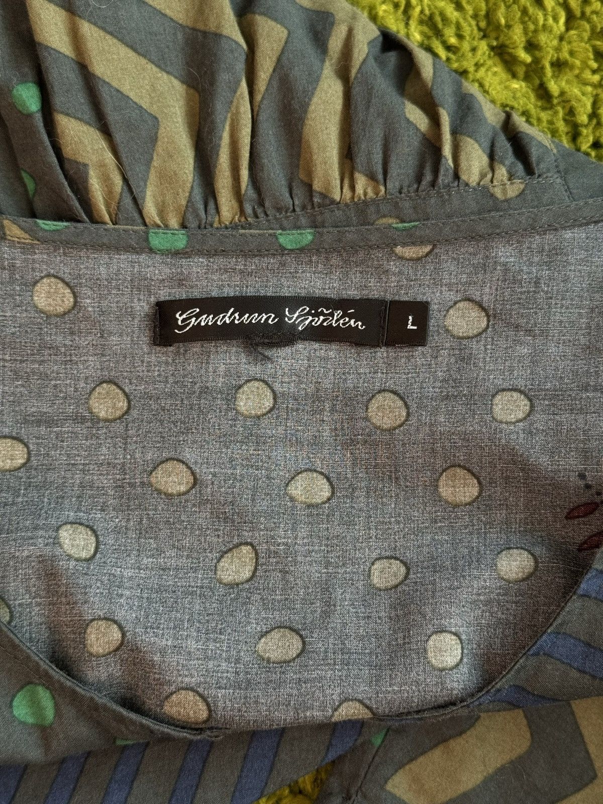 Gudrun Sjoden Gudrun Sjoden avant garde ethnic graphic tunic dress Size L / US 10 / IT 46 - 4 Thumbnail
