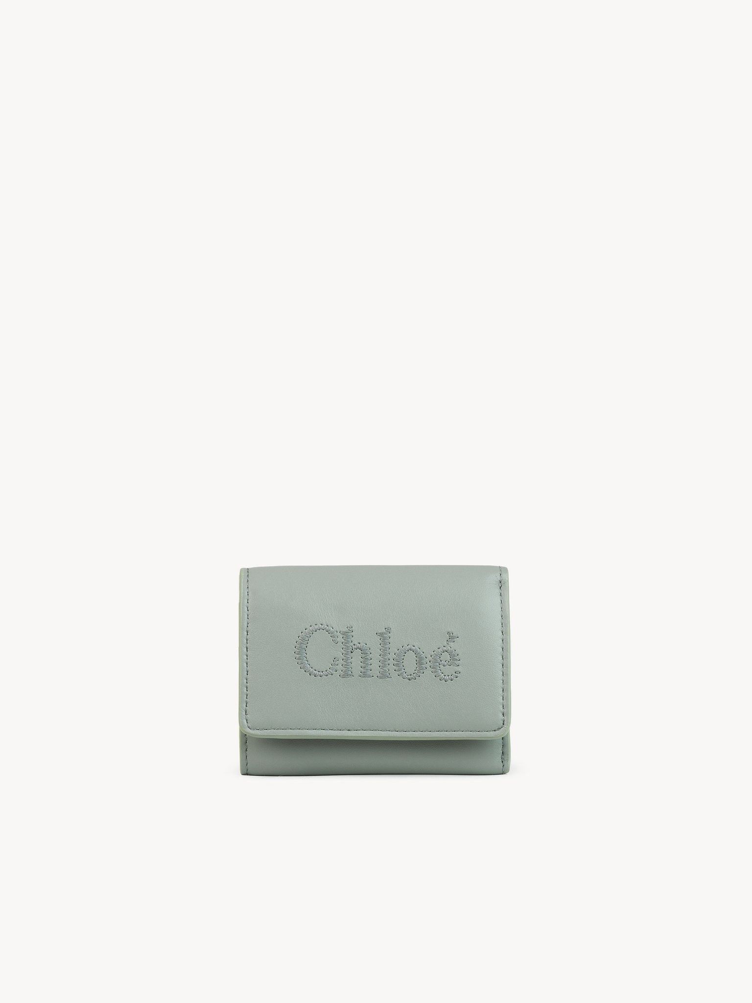 Chloe o1loc1c0425 CHC23 Size: OS / Sense Mini Trifold Wallet Size ONE SIZE - 1 Thumbnail