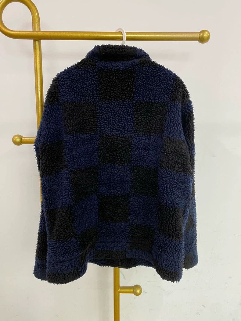 Louis Vuitton Louis Vuitton Checkerboard lambswool zip jacket Size US XL / EU 56 / 4 - 2 Thumbnail