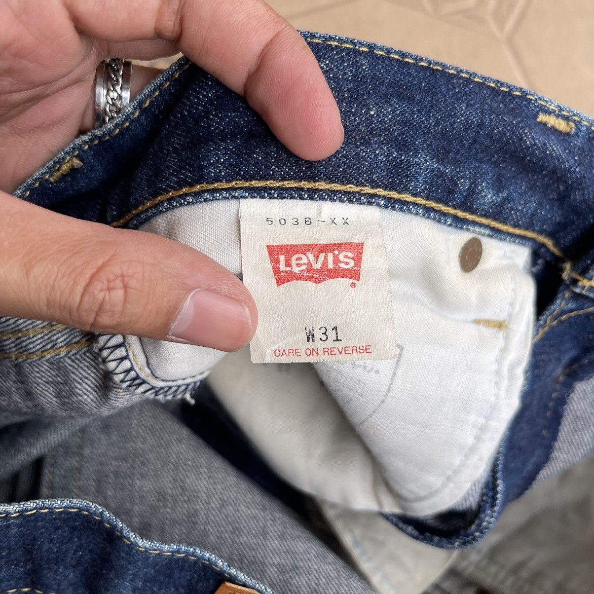 Levi's Levis Vintage 503 BE Jeans Size 30’ to 31’ Size US 31 - 14 Thumbnail
