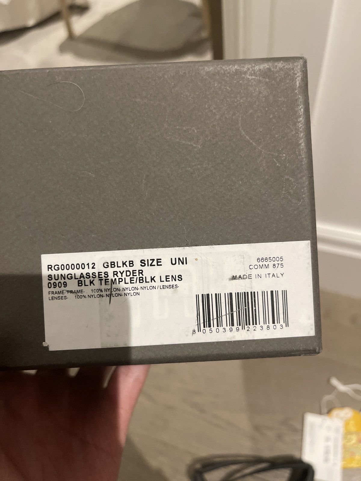 Rick Owens Rick Owens Runway ryder shade Size ONE SIZE - 11 Thumbnail