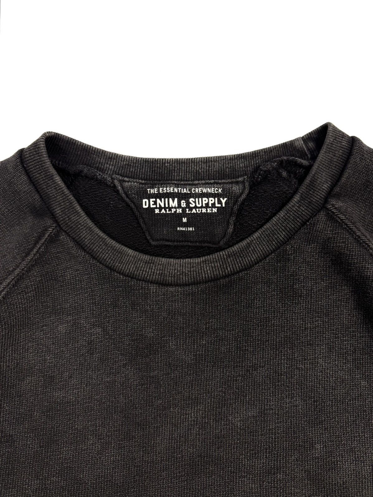 Denim & Supply Ralph Lauren Denim & Supply Ralph Lauren Washed Sweatshirt Basic Vintage Size US M / EU 48-50 / 2 - 8 Thumbnail