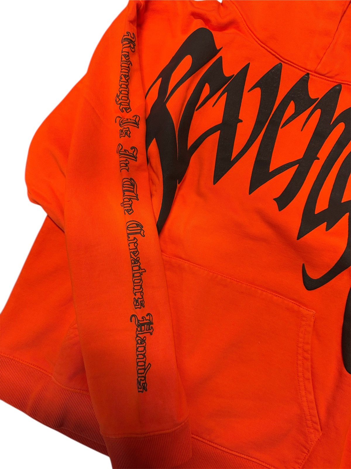 Revenge Revenge XXXTentacion Kill Hoodie Orange/Black Medium Size US M / EU 48-50 / 2 - 3 Thumbnail