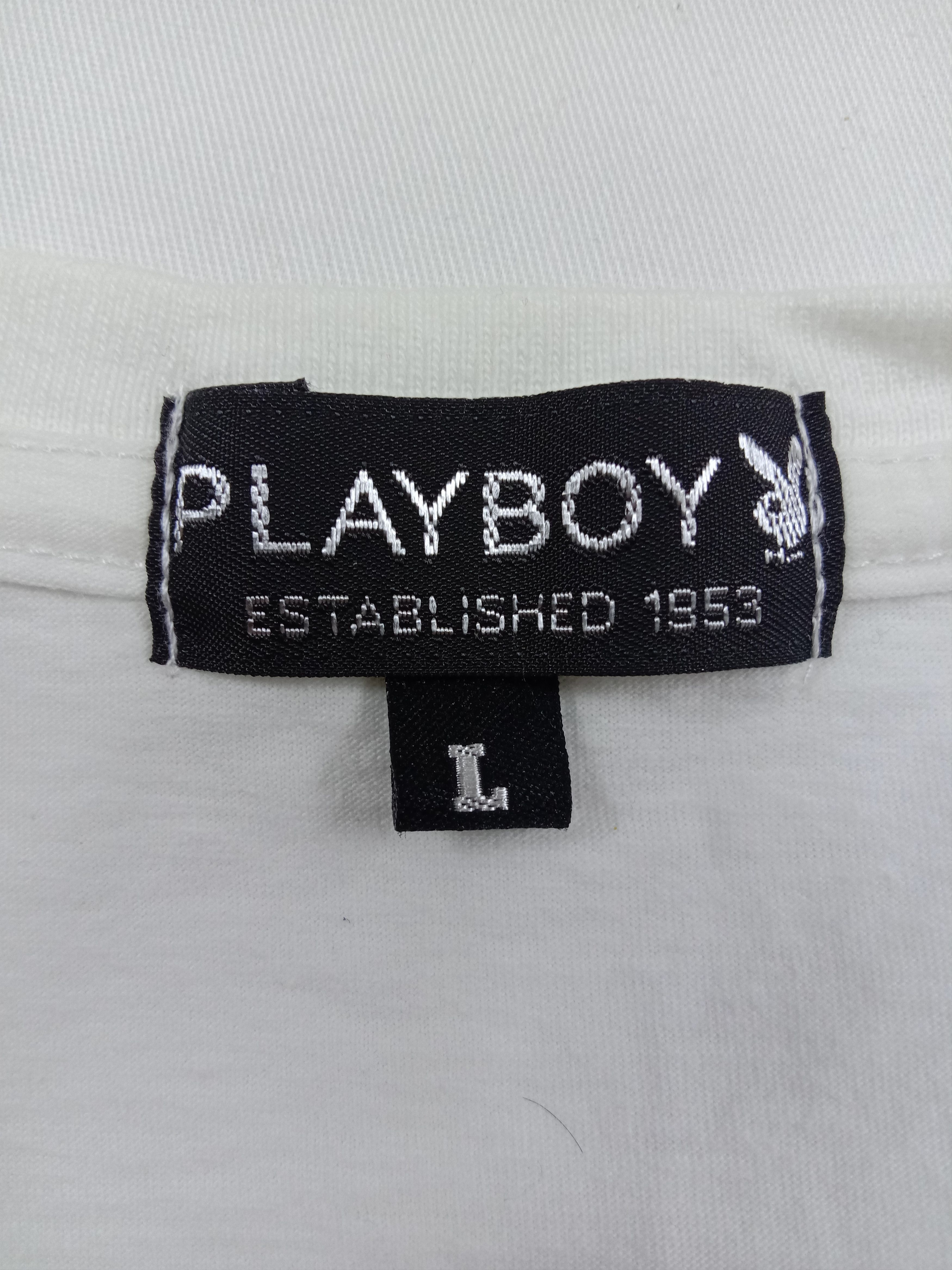 Playboy Playboy Spellout Logo T Shirt Size US M / EU 48-50 / 2 - 5 Thumbnail