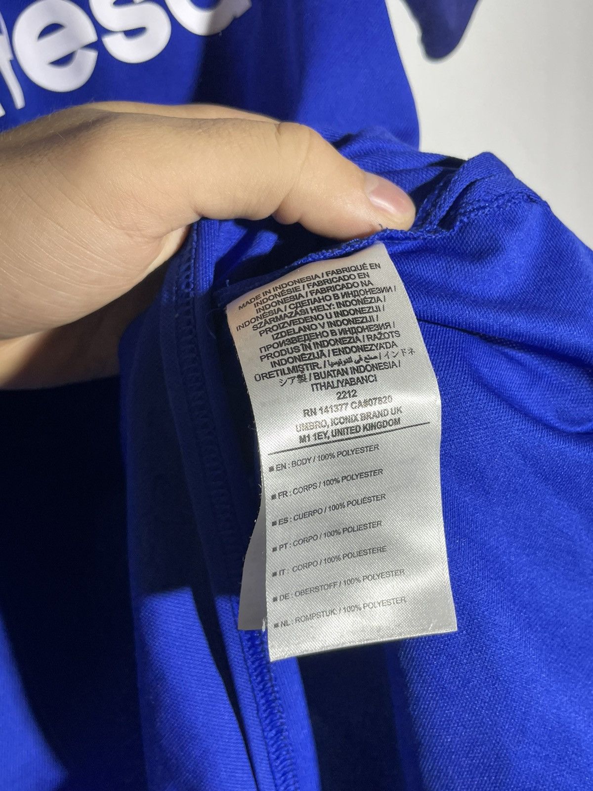 Umbro Everton Umbro 2017/18 Home Y2k Blokecore Football Shirt Size US M / EU 48-50 / 2 - 12 Thumbnail