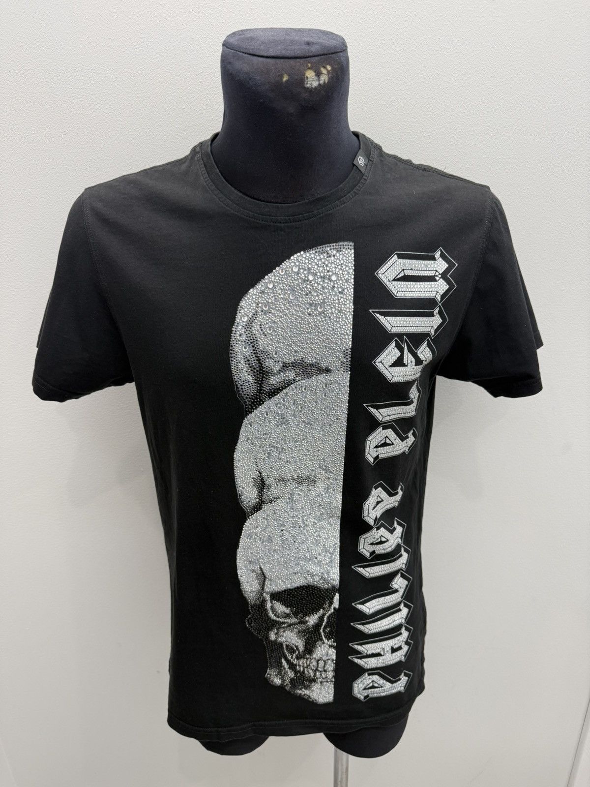 Philipp Plein Philipp Plein Crystals Skulls T-shirt Tee Size US L / EU 52-54 / 3 - 1 Thumbnail