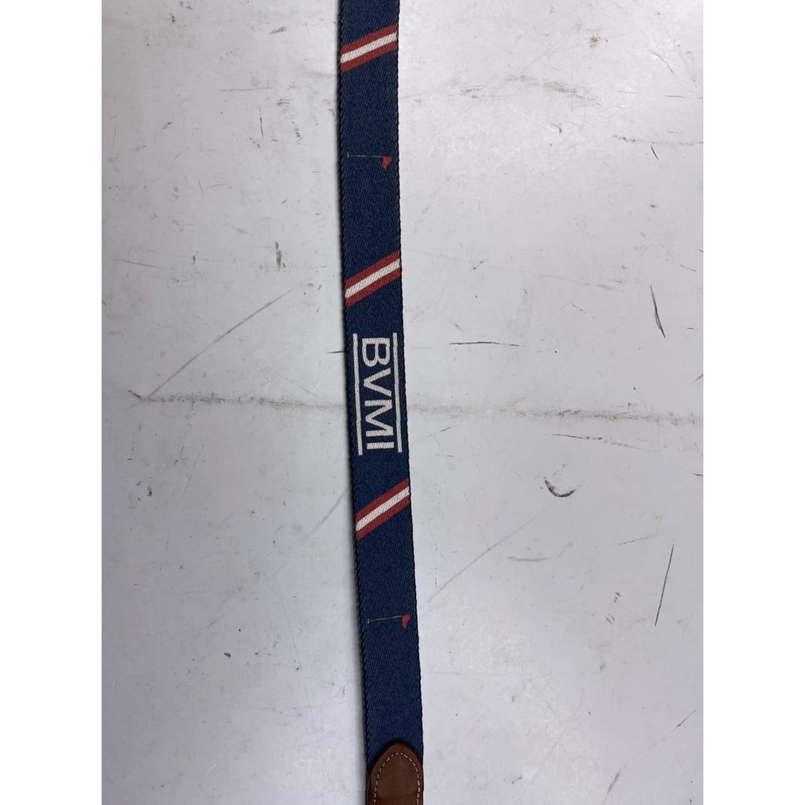 Vintage Doc Murphy x BVMI Men’s Belt Golf Canvas Leather Brass Buckle Size ONE SIZE - 4 Thumbnail