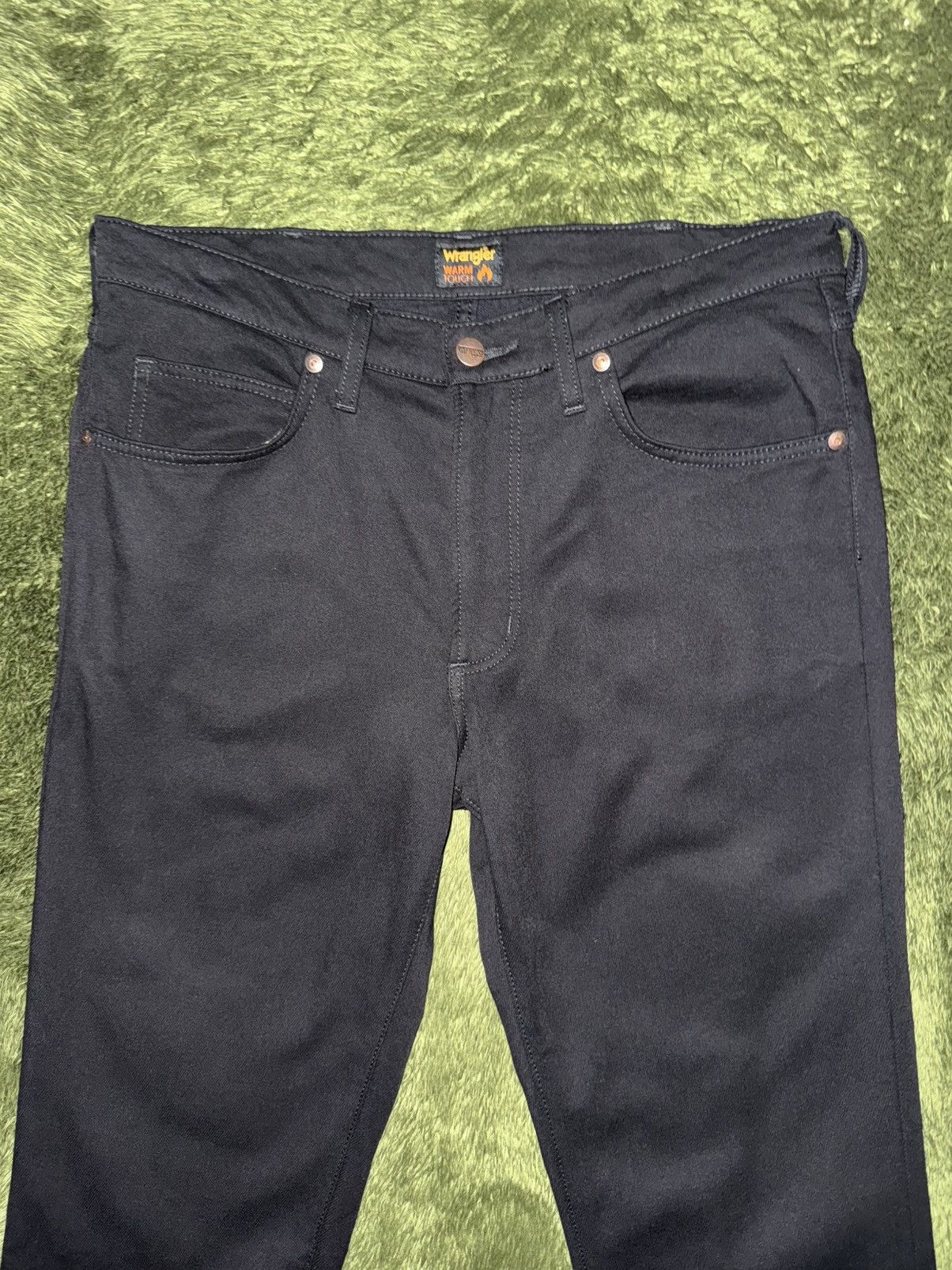 Wrangler [32] Wrangler Japan Warm Touch Cotton-Blend Pants – Black Size US 32 / EU 48 - 6 Thumbnail