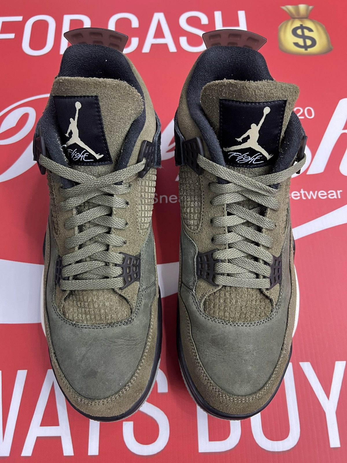 Jordan Brand Air Jordan 4 Craft Olive Size 12 Size US 12 / EU 45 - 4 Thumbnail