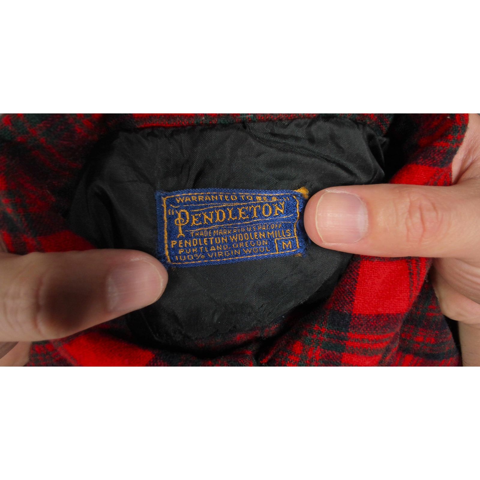 Pendleton Pendleton 1960s Boxy Cropped Wool Flannel Shacket Size L / US 10 / IT 46 - 7 Thumbnail