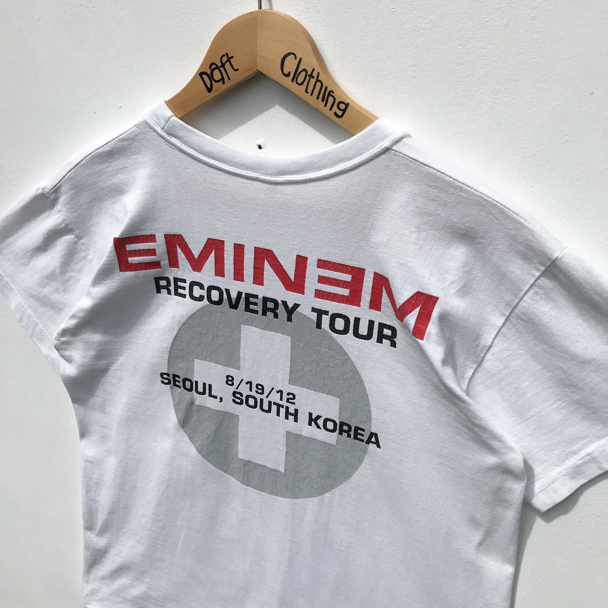 Rap Tees 💥Hot Item💥Eminem American Rapper Shirt Eminem Hip Hop Size US XS / EU 42 / 0 - 8 Thumbnail