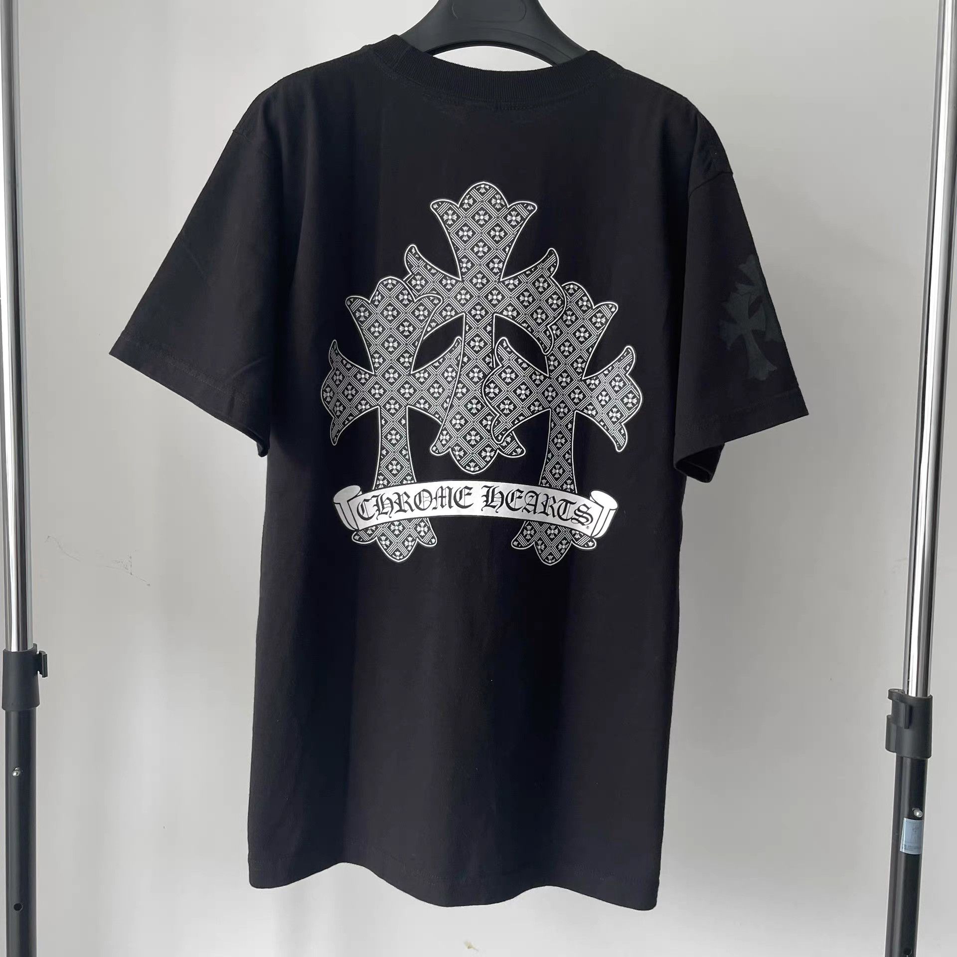 Chrome Hearts Chrome Hearts Black Short Sleeve T-Shirt Size US M / EU 48-50 / 2 - 1 Thumbnail