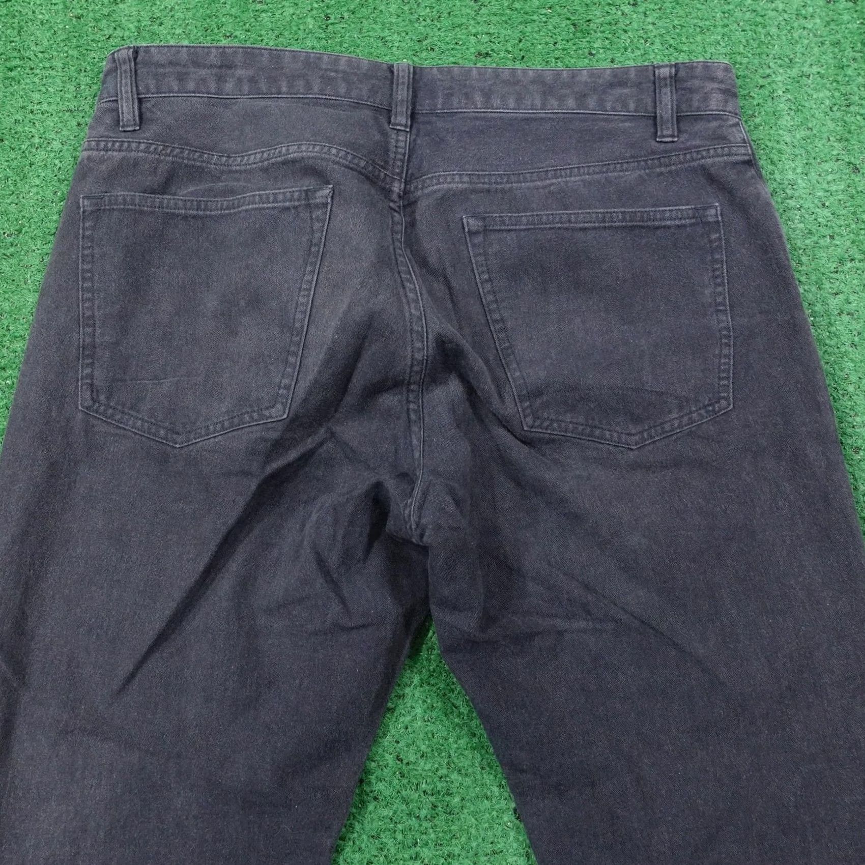 Theory Theory Pants Mens 32 Gray Haydon Straight Slim Fit Chino Cotton 27 Inseam Etc Pocket 5-Pocket Denim Front Zip Belt Loops Regular Size 33 Waist Size US 32 / EU 48 - 5 Thumbnail