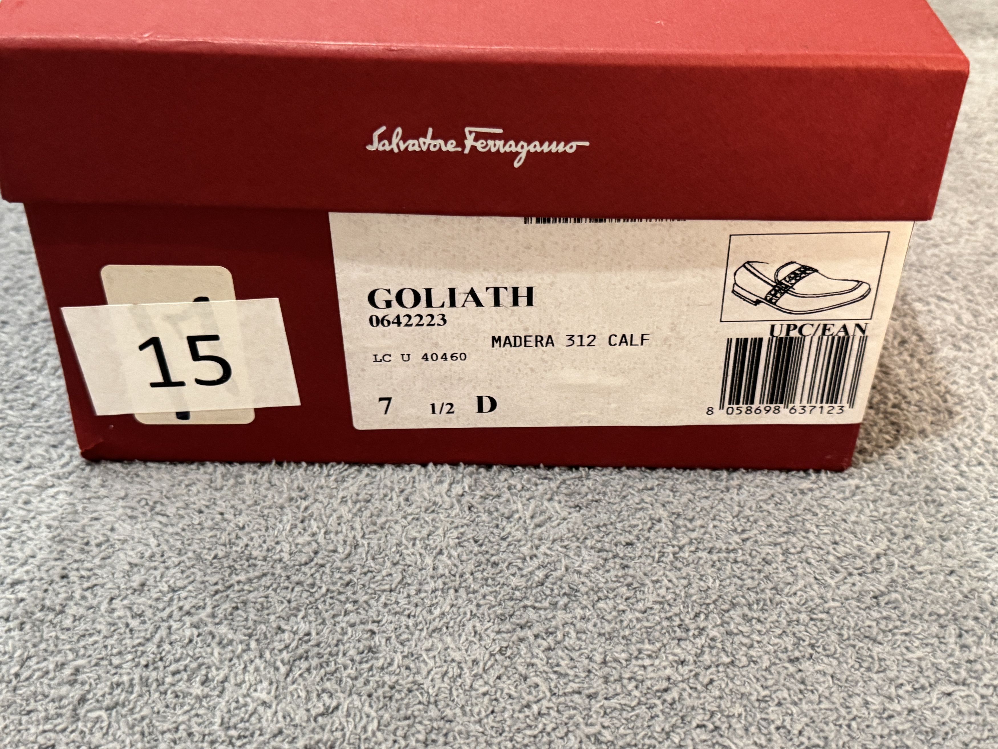 Salvatore Ferragamo Salvatore Ferragamo Goliath Loafers-Madeira Calf-size 7.5D Size US 7.5 / EU 40-41 - 10 Thumbnail