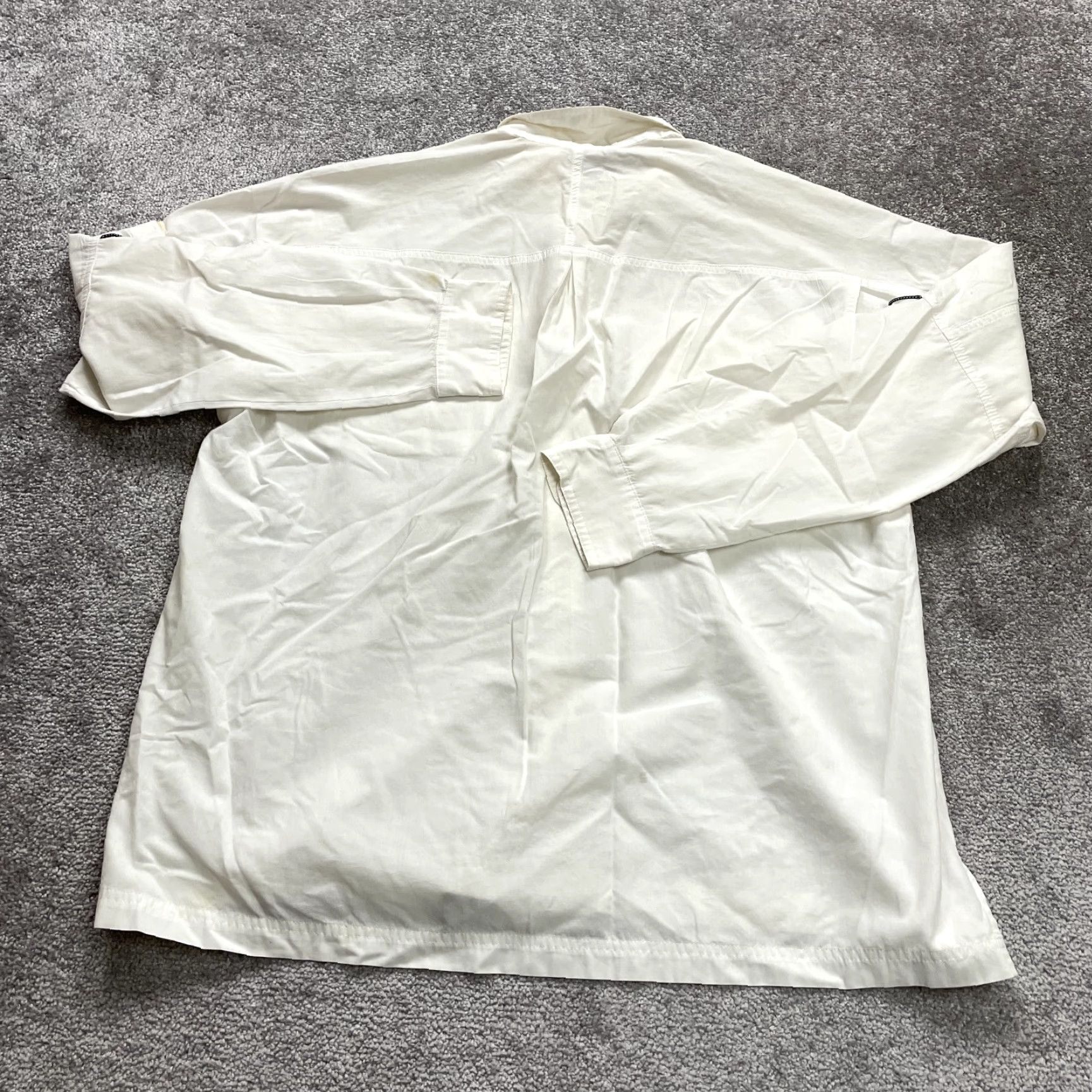 Vintage Columbia Shirt Mens XL White Long Sleeve Button-Down Casual Outdoor Top Size US XL / EU 56 / 4 - 2 Thumbnail