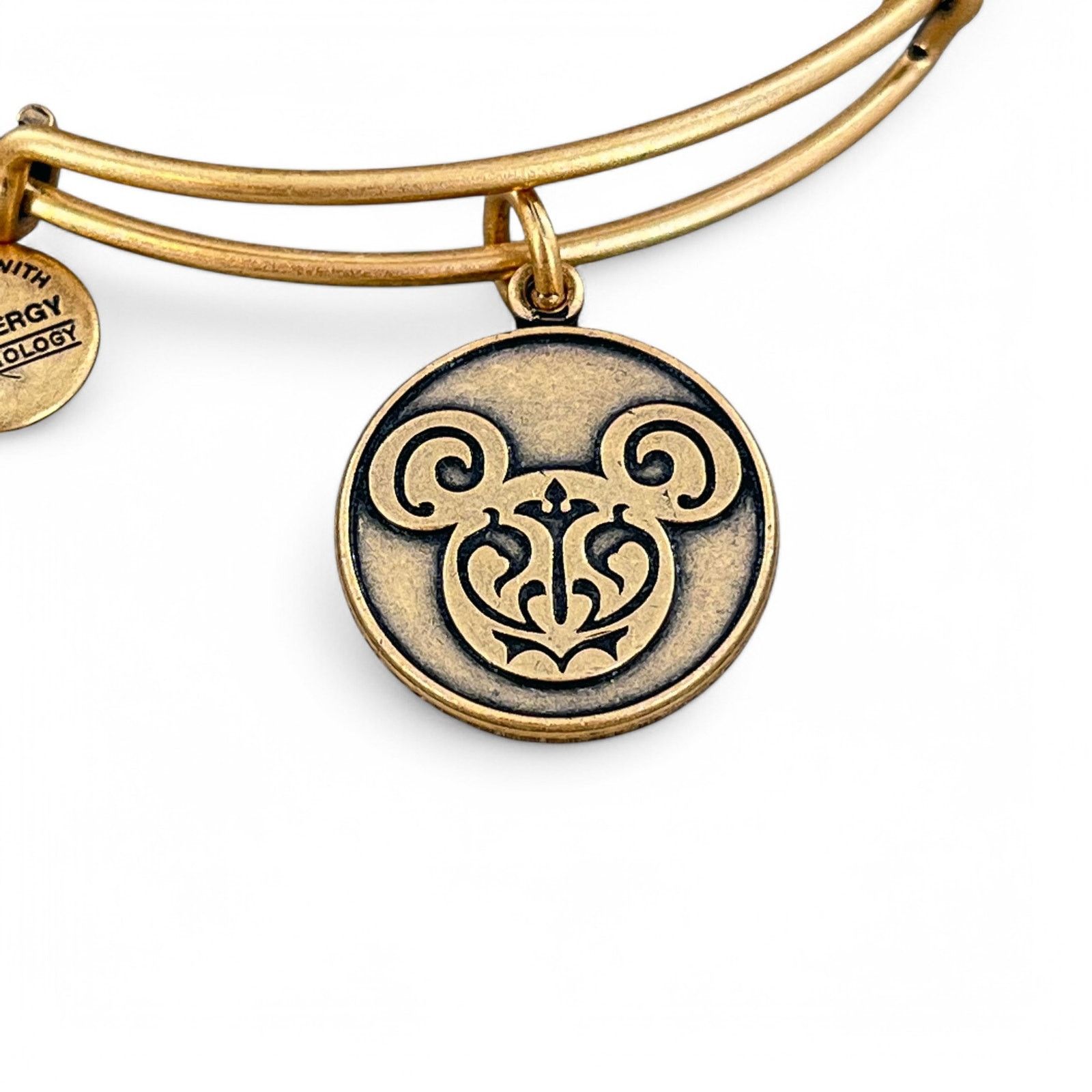 Other Alex & Ani Disney Parks Mickey Mouse Filigree Icon Bracelet Size ONE SIZE - 2 Thumbnail