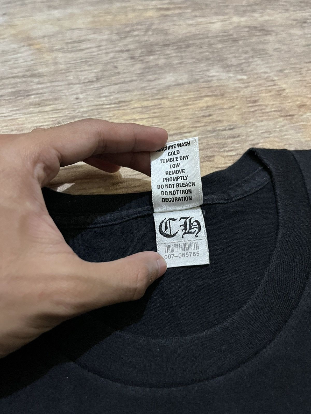 Chrome Hearts Chrome Hearts Vintage Foti Clitzen Skull Deer Logo Tshirt Size US L / EU 52-54 / 3 - 8 Thumbnail