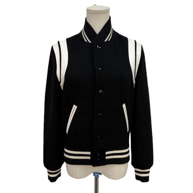 Saint Laurent Paris Saint Laurent Teddy Varsity Jacket Size FR 34 Size XS / US 0-2 / IT 36-38 - 1 Thumbnail