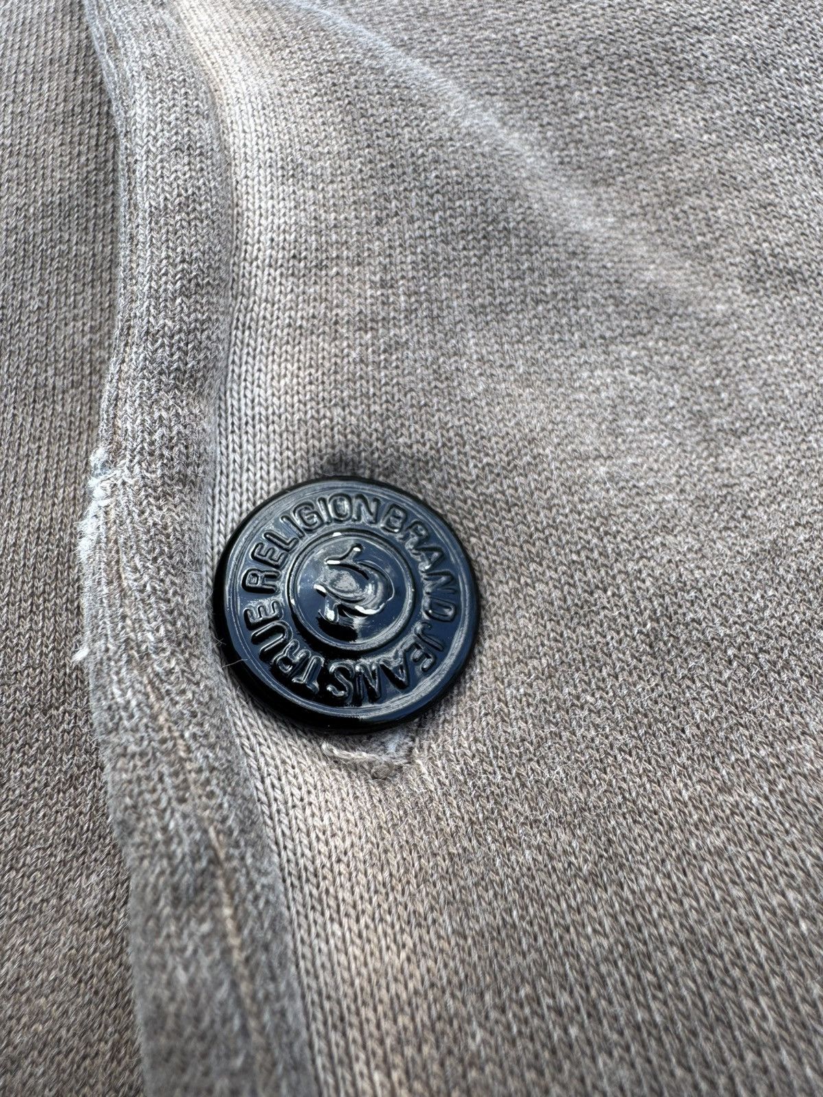 True Religion Rare True Religion distressed Bombers sweatshirt Size US L / EU 52-54 / 3 - 6 Thumbnail