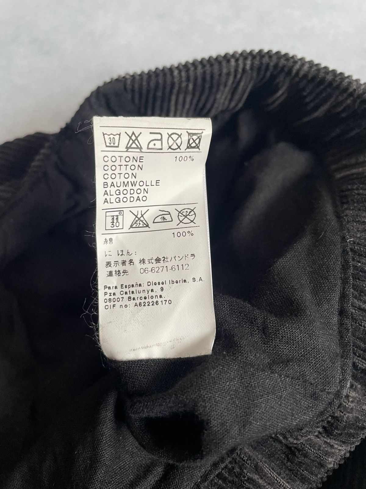 Diesel Vintage Velvet Y2K Diesel Cotton Cap Size ONE SIZE - 5 Thumbnail