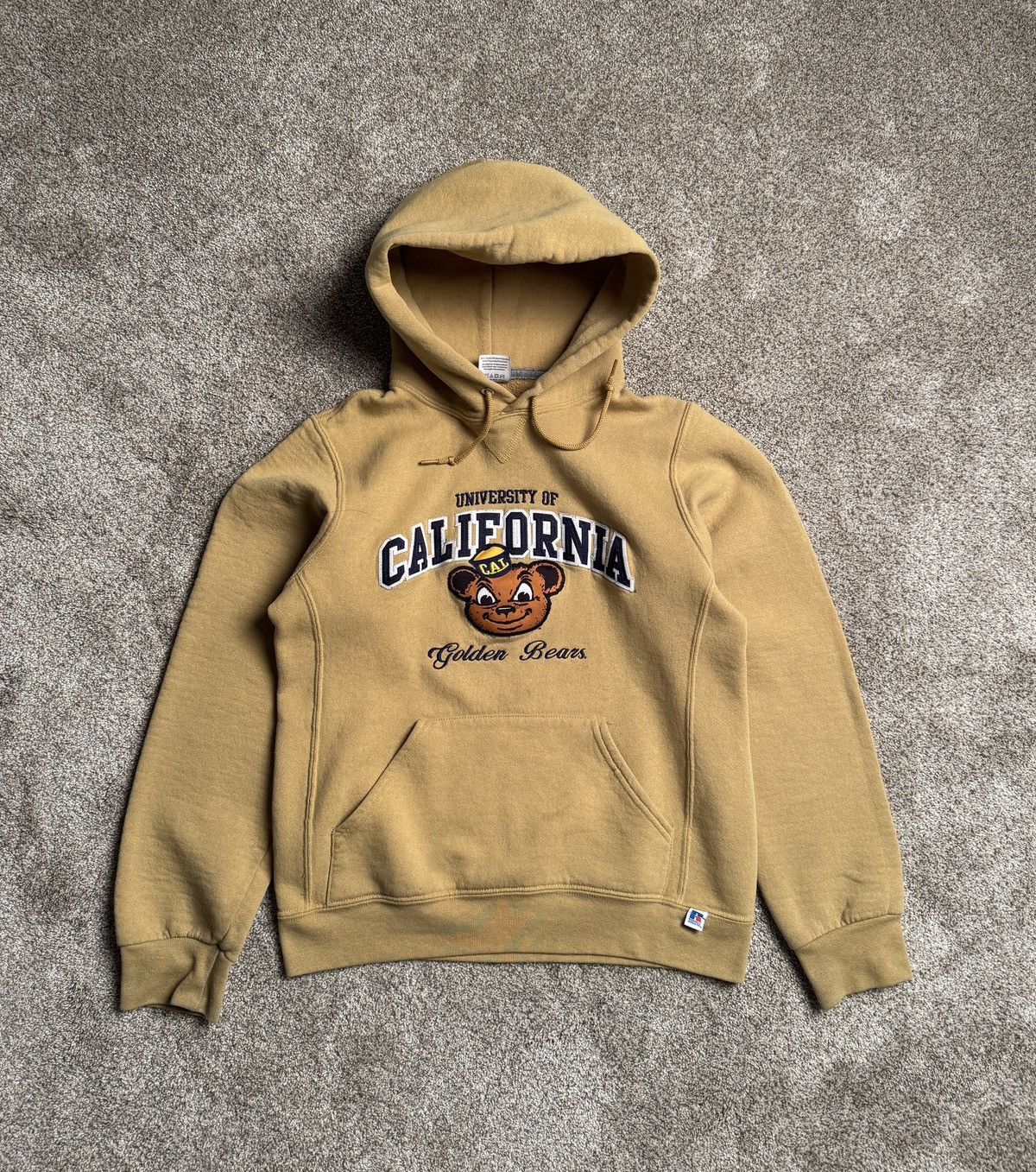 Russell Athletic RUSSELL ATHLETIC PALE YELLOW PULLOVER HOODIE Size US S / EU 44-46 / 1 - 1 Thumbnail
